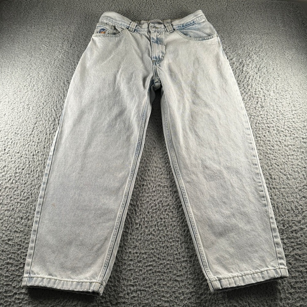 Polar Skate Co Jeans Mens 30x30(30x27 Fit) Light Wash 93 Denim Relaxed‎ Straight